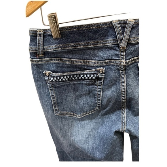 𝅺WHITE House Black Market Capri Jeans Women’s Size 6. - Picture 5 of 16